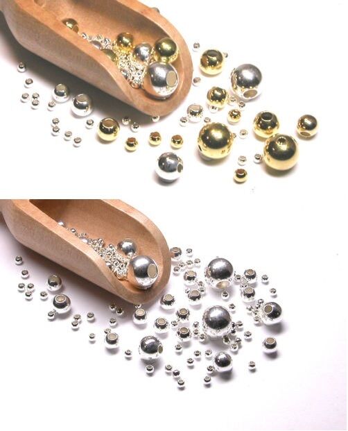 Kugeln 925/ Sterling Silber in 2mm, 2,5mm, 3mm, 4mm, 5mm, 6mm + Vergoldet + Rosé